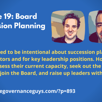 Episode 19: Board Succession Planning